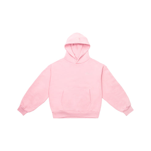 Pink Double Layered Hoodie